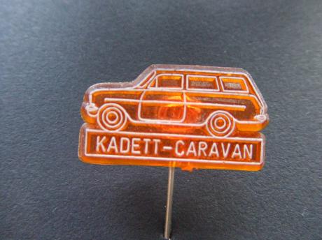 Opel Kadett Caravan oranje oldtimer